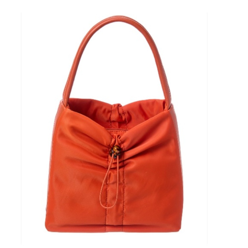 Staud Felix Nylon Bag in Rust